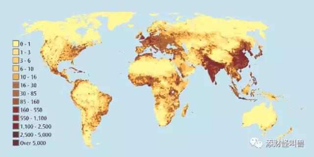 泰国人口密度_人口密度最大的几个国家,有的国家人口密度是中国的140多倍 2(3)